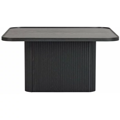 Rowico crni stol od hrastovine Sullivan, 80 x 80 cm
