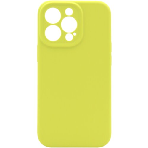 Chameleon Silikonski ovitek (liquid silicone) za Apple iPhone 14 Pro Max, Soft, rumeno zelena Cene