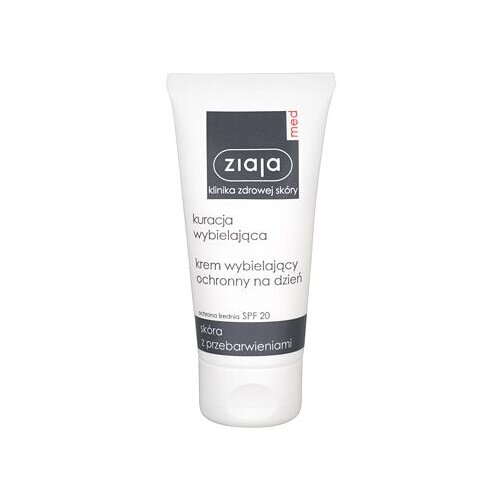 Ziaja Med Whitening Protective Day Cream SPF20 posvjetljujuća krema za lice s uv zaštitom 50 ml za žene Cene