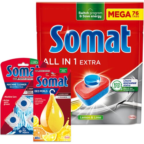 Somat paket za pranje sudova tablete, osveživač i kapsule Cene