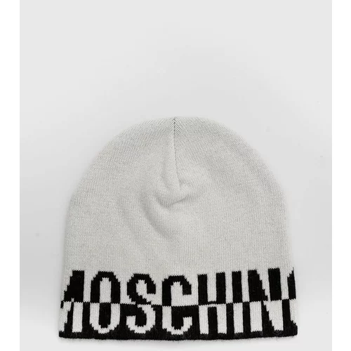Moschino Kapa s dodatkom vune boja: bijela,