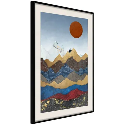  Poster - Red Sun 30x45