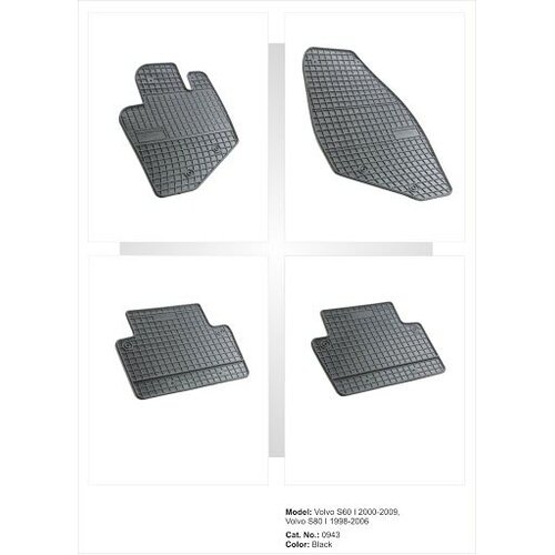 FROGUM Tipske patosnice za Volvo S80/S60/V70/XC70/00-07/ Cene