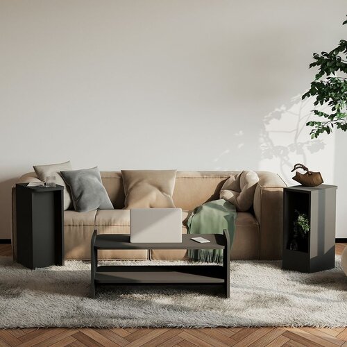 Hanah home set klub stolova Amon, antracit Cene