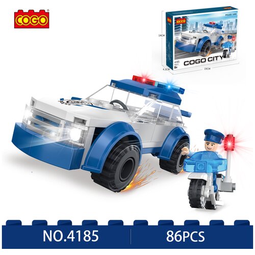 Cogo Policijski auto i motor Cene