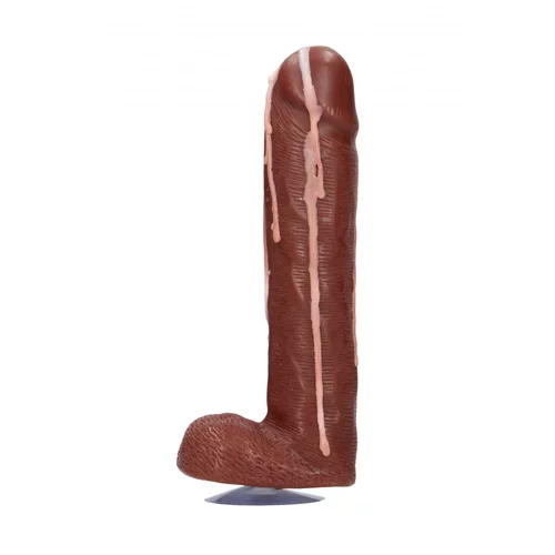 S-Line sapun Dicky - oblik penisa s testisima, smeđi
