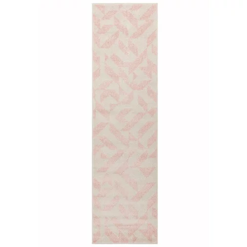 Asiatic Carpets Svijetlo ružičasti tepih staza 66x240 cm Muse –
