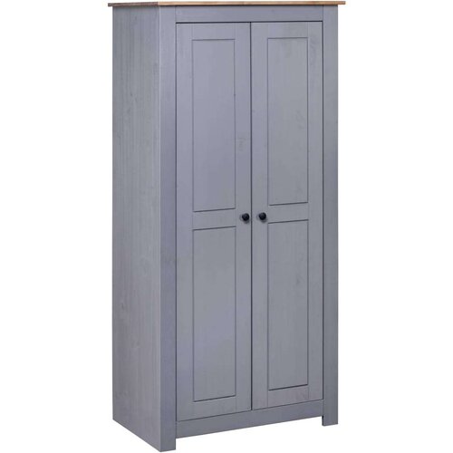  Ormar od masivne borovine sivi 80x50x171,5 cm asortiman Panama Cene