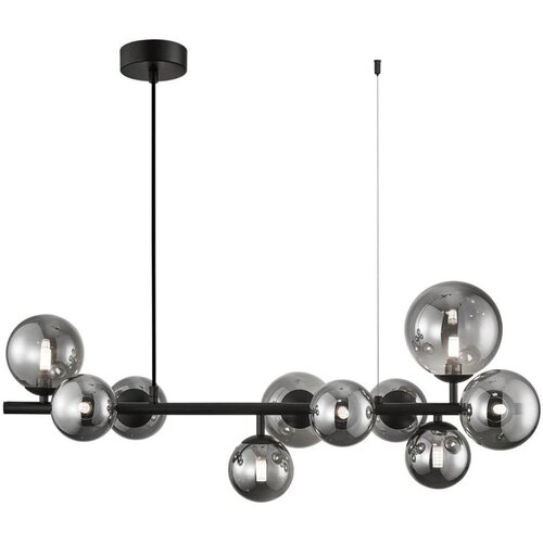  Luster na sajli MILA 10xG9/9W/230V crna/siva Cene