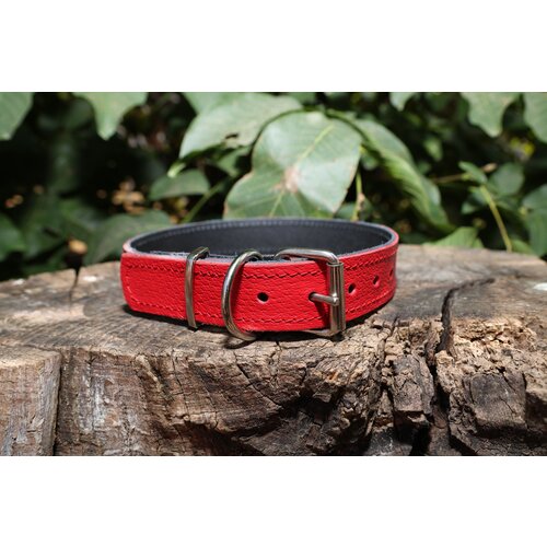 Alexa Leather devil's red ogrlica classic Cene