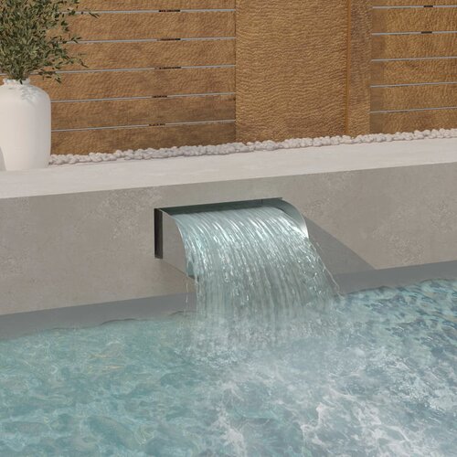 vidaXL Slap z LED lučmi 45x34x14 cm nerjaveče jeklo 304 Cene