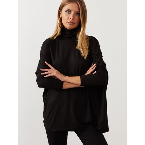 Cool & Sexy Ženska bluza EY1049, Crna Cene
