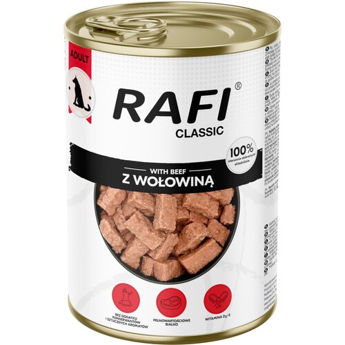 Rafi Dog 6 x 1240 g - S govedinom Cijene