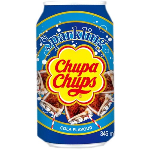  Chupa Chups, gazirano bezalkoholno piće, 345ml - odaberite ukus Slike