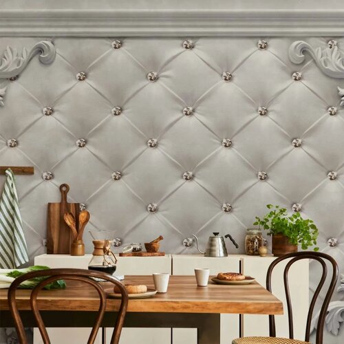  Foto tapeta - Quilted Leather 300x210 Vodootporna Cijene