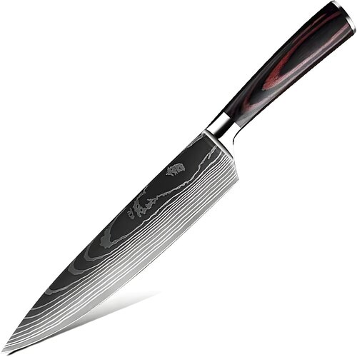  Kuhinjski nož BL-38111 - Chef / Crna / Smeđa KP38111 Cene
