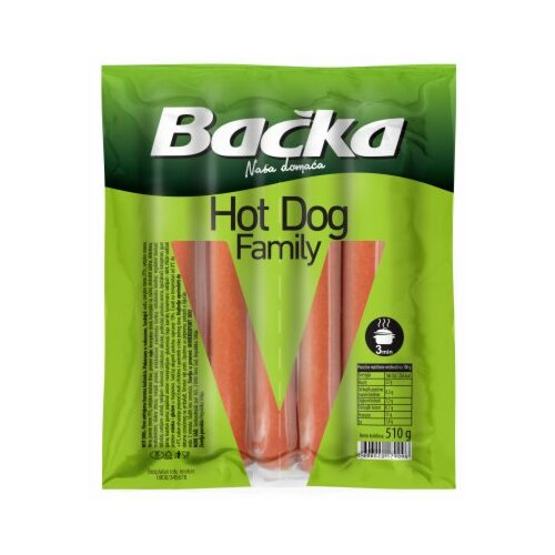 Bačka hot dog family 510g Slike