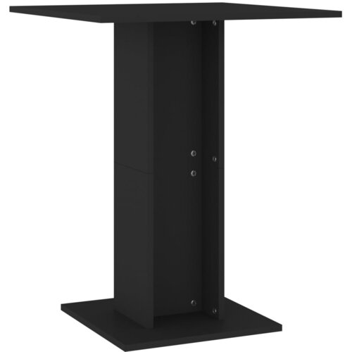 vidaXL Bistro mizica črna 60x60x75 cm iverna plošča, (20625754) Cene