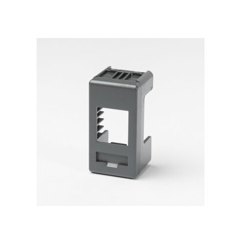 GEWISS GW21270 Adapter za kući&amp;scaron;te konektor za prenos podataka - AMP / Keistone priključak- 1 MODUL - sistem crna Slike