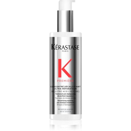 K&amp;eacute;rastase Premi&amp;egrave;re Concentr&amp;eacute; D&amp;eacute;calcificant Ultra-R&amp;eacute;parateur njega prije &amp;scaron;amponiranja za o&amp;scaron;tećenu kosu 250 ml Slike