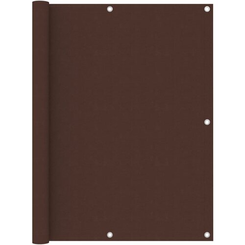vidaXL balkonski zastor smeđi 120 x 600 cm od tkanine Oxford Cijene