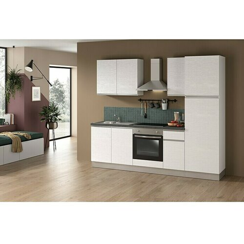 Marinelli Cucine Predsestavljena kuhinja Gemma (&Scaron;irina: 250 cm, Z električnimi napravami) Cene
