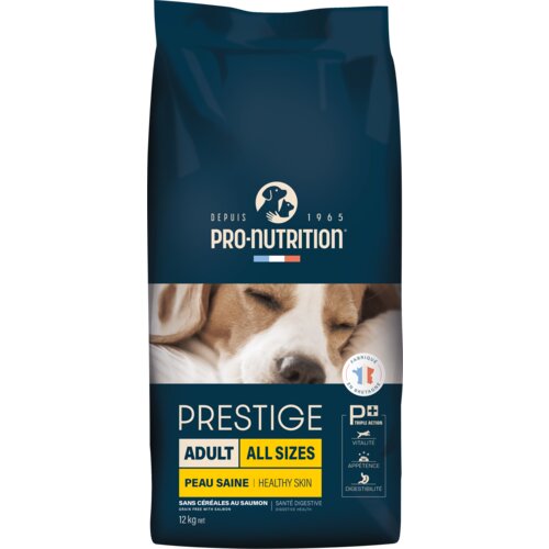 Pro nutrition prestige dog adult skin 12kg Slike