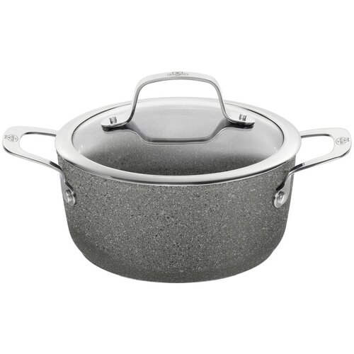 Ballarini Salina Granitium kozica s pokrovom 20cm / 2 ročaja / indukcija, (20456057) Cene