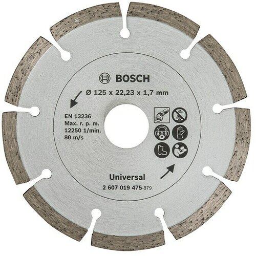Bosch dijamantska rezna ploča za građevinski materijal, &oslash; 125 mm 2607019475 Cene