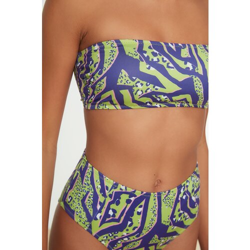 Trendyol Bikini set TBESS22BT0018/Blue-Multicolor Cene
