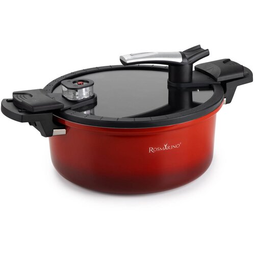 Rosmarino Lonec za kuhanje pod tlakom s pametno pokrovko FreshCooker 3,2 L &amp;ndash; 24 cm Slike