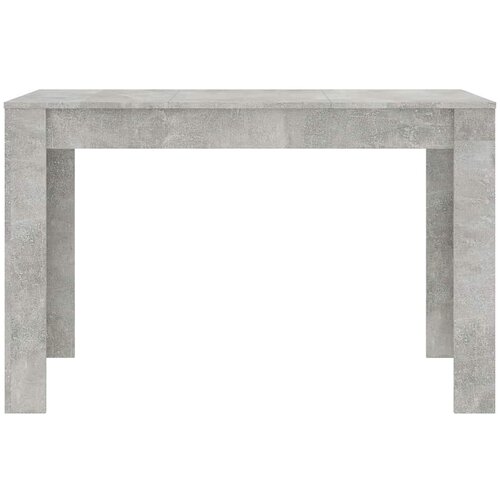  Blagovaonski stol boja betona 120x60x76 cm konstruirano drvo Slike