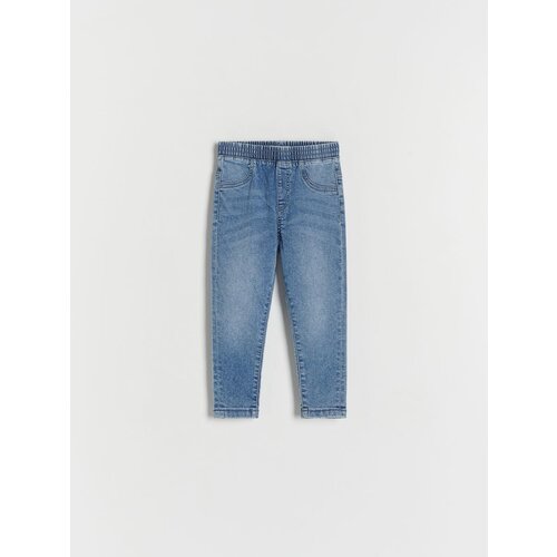 Reserved kavbojke skinny spranega videza - modra Cene