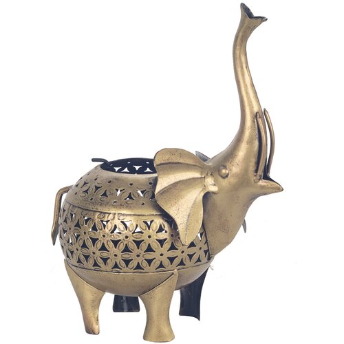 Signes Grimalt Svečniki, kozarci za sveče Svečnik Slonček Pozlačena Cene