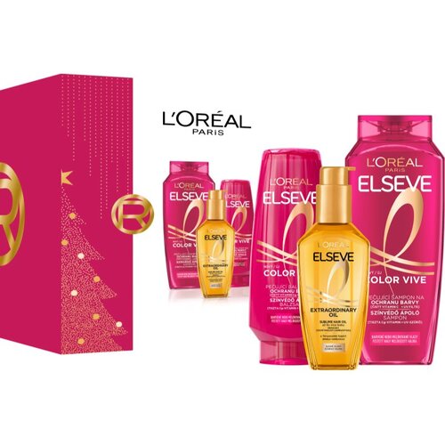 L&amp;acute;Or&amp;eacute;al Paris Elseve Color Box poklon set za kosu Slike