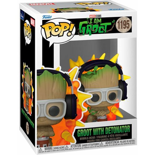 Funko Bobble Figure Marvel - I Am Groot POP! - Groot with Detonator Cene