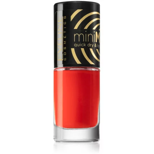 Eveline Cosmetics Mini Max brzosušeći lak za nokte nijansa 848 5 ml