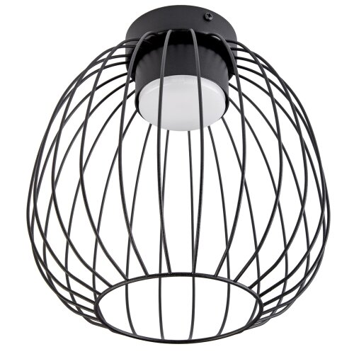  plafonsko svetlo ovella 1xGX53/10W/230V prečnika 25 cm crno Slike