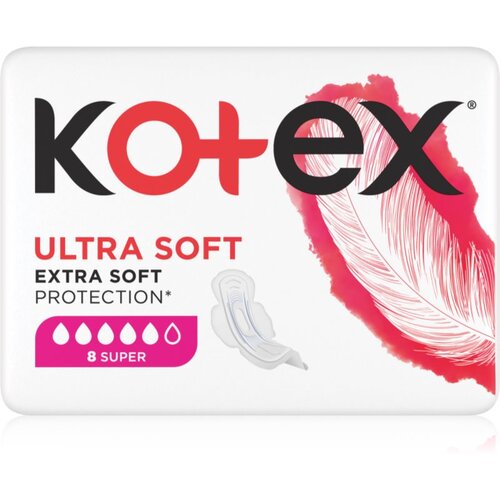 Kotex Ultra Soft Super vložki 8 kos Cene