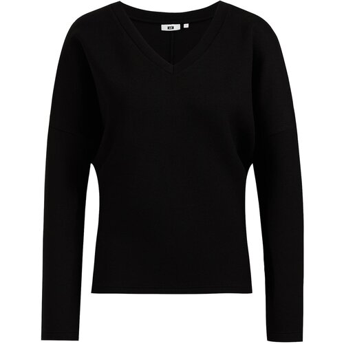 WE Fashion Majica črna Slike