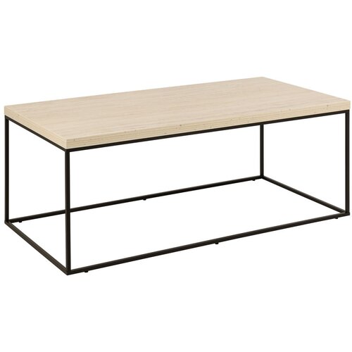 Actona Bež mizica z mizno plo&amp;scaron;čo v marmornem dekorju 55x110 cm Barossa &amp;ndash; Slike