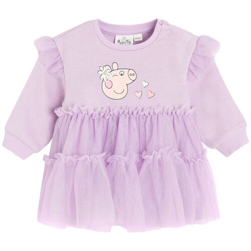 Cool club obleka DR LCG2900192 PEPPA PIG D vijolična 74 Cene