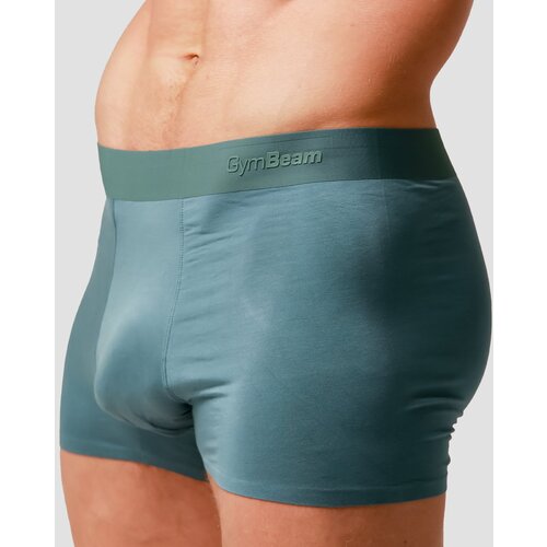 GymBeam Mu&amp;scaron;ke bokserice Soft 2Pack Blue Slike