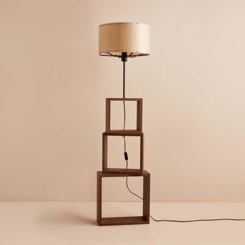 Opviq AYD-3470 Beige Wooden Floor Lamp Cene