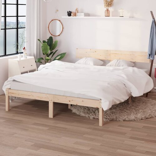 Furnova Posteljni okvir iz trdne borovine 120x200 cm, (21938229) Slike