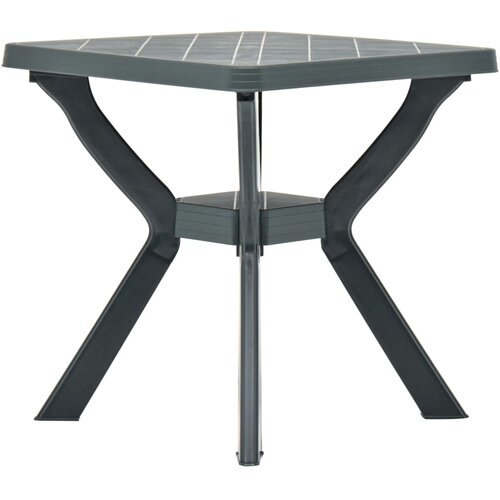 Bistro stol zeleni 70 x 70 x 72 cm plastični Cijene
