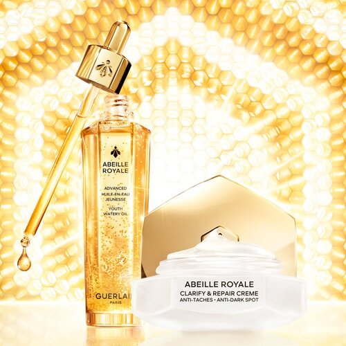 Guerlain Abeille Royale Clarify &amp;amp; Repair Creme učvrstitvena in posvetlitvena krema nadomestno polnilo 50 ml Slike