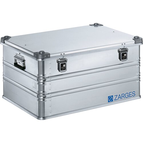 Zarges Aluminijast transportni zaboj, prostornina 157 l, notranje mere DxŠxV 750 x 550 x 380 mm, v robustni izvedbi Cene