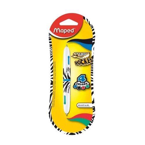 Maped olovka twin tip 4u1 zebra blister ( m229310 ) Cene