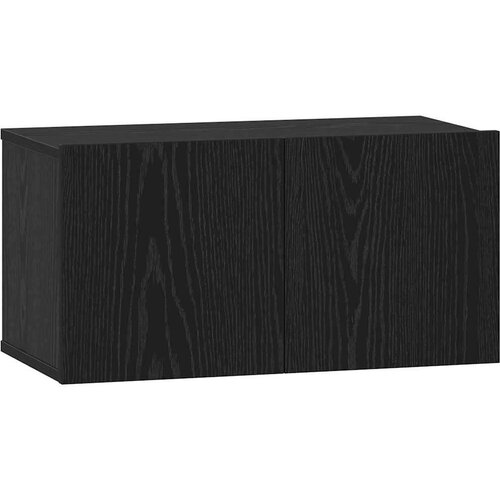 vidaXL Komplet TV omaric s polico 8 pcs Črni hrast 181 x 30 x 120 cm Cene